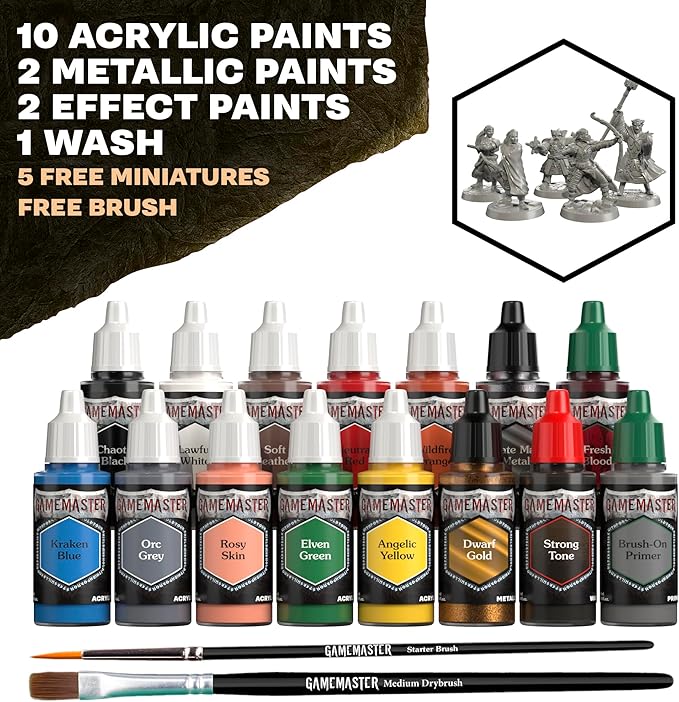 GameMaster: Adventure Starter Paint Set Combo